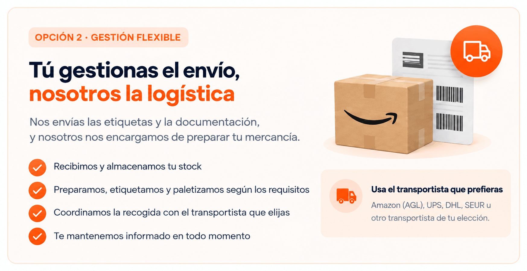 CargoTeu tú gestionas el envío nosotros la logística
