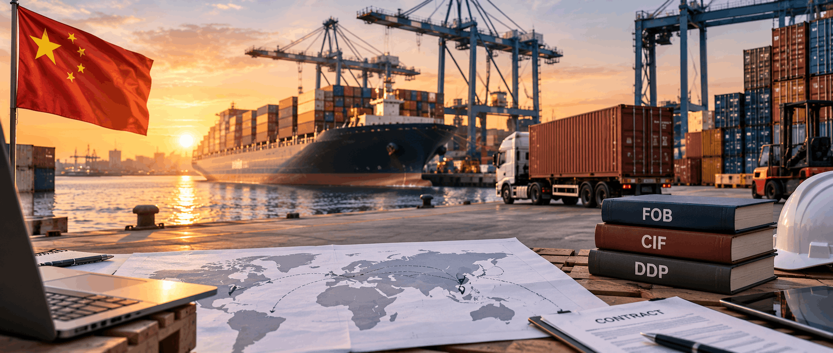 FOB, CIF o DDP qué Incoterm elegir al importar desde China